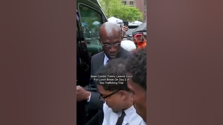 Sean Combs' Family Leaves Court For Lunch Break On Day 2 of Trial