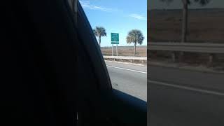 State Line Crossing Interstate 95 Georgia-Florida Border