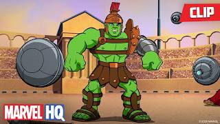 hulk fights without brain super hero squad show atmarvelhq