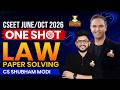 CSEET PAPER SOLVING BUSINESS LAW & MANAGEMENT JUNE 2026 | | CS Shubham Modi