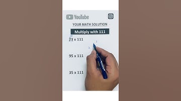 Easy Multiply with 111 #easymath #education #youtubeshorts #yourmathsolution