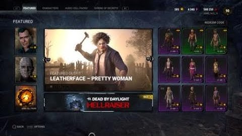 Dead by Daylight new code (dbddayjp2021
