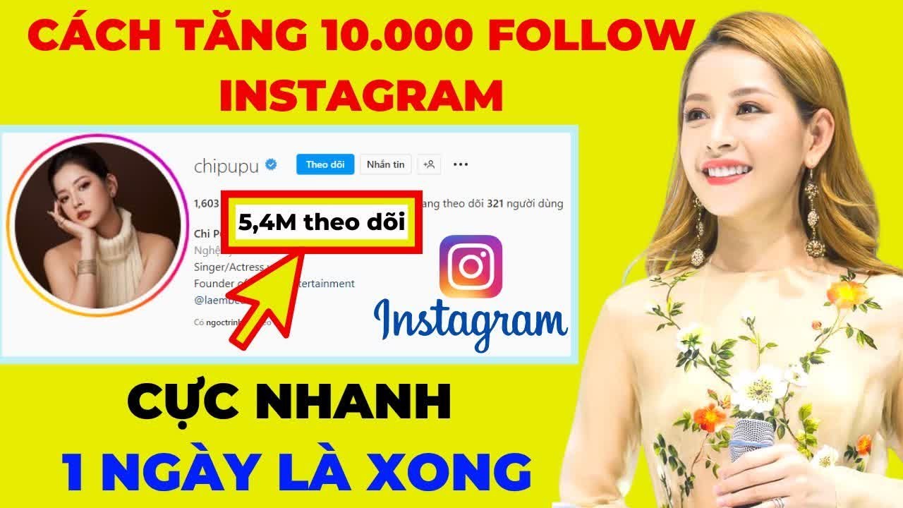 ✅ Tăng Follow Instagram Người Việt | AN TOÀN, KHÔNG TỤT, LÊN NGAY TRONG 5 PHÚT