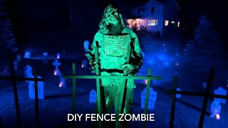 DIY Fence Zombie