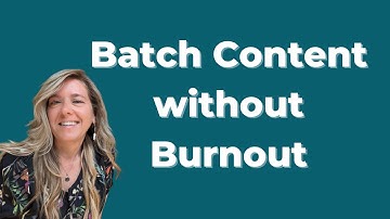 The Gentle Way to Batch Content (Without Losing Your Soul)