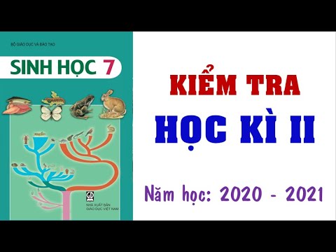 Đề thi học kì 2 lớp 7 môn sinh | 👍Bộ đề thi học kì 2 môn SINH HỌC lớp 7 – Giải chi tiết.💦