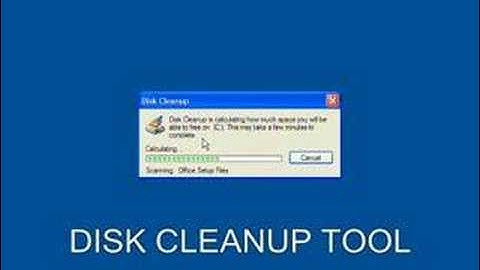 Using The Disk Cleanup Utility To Keep A PC Running Smoothly