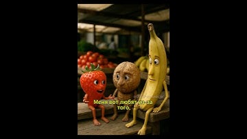 Банану стыдно - #нейросеть #ai #юмор #ии #мем #funny #song #funnyshorts #смешныеживотные #viral