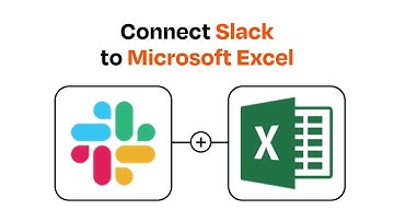 How to connect Slack to Microsoft Excel - Easy Integration