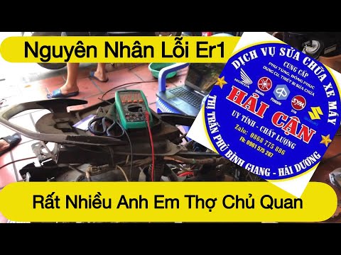 Lỗi Er_1 trên xe Novo sx Novo 5 rất nhiều anh em thợ chủ quan