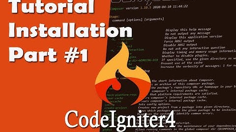 Tutorial CodeIgniter 4 #1, Cara Instal Manual dan menggunakan Composer