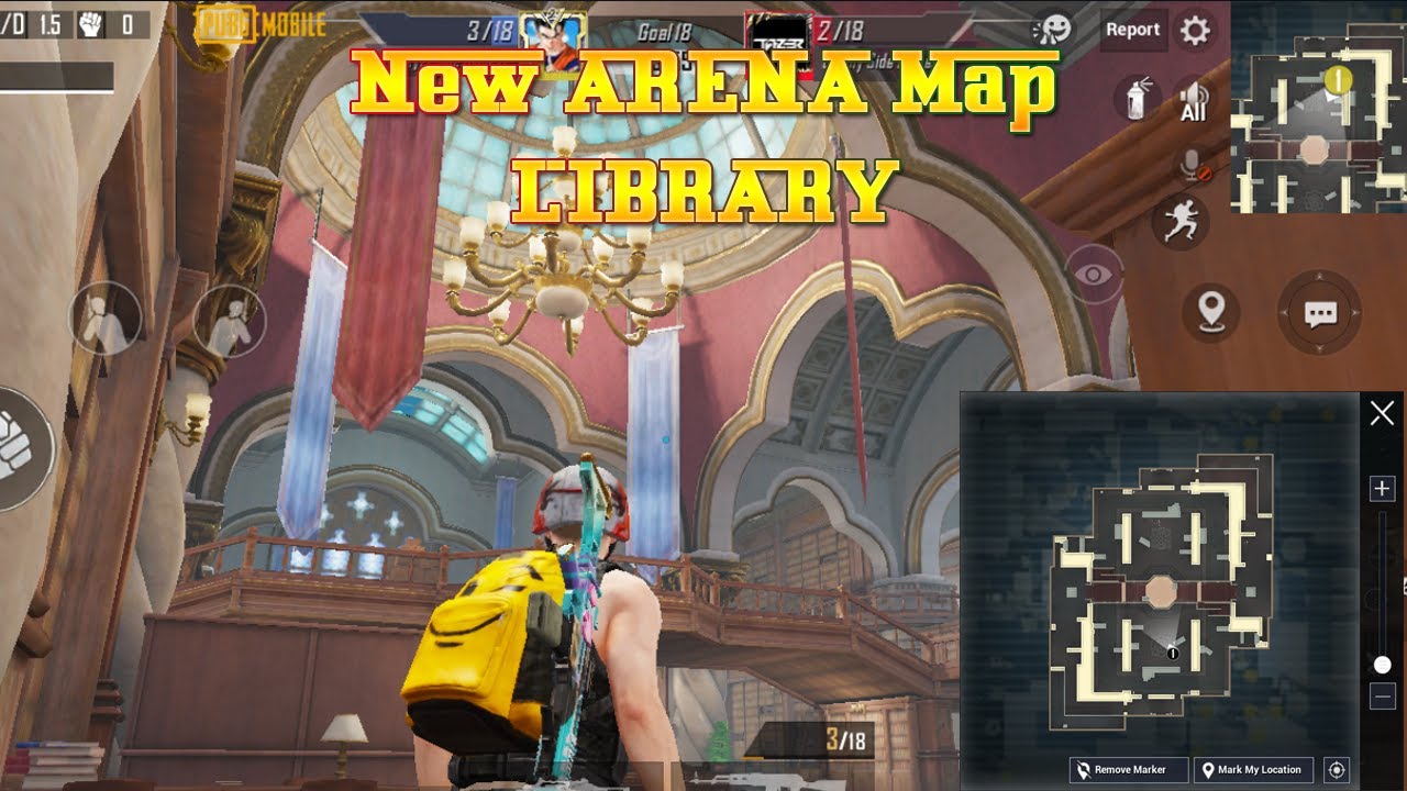 PUBG Mobile New Arena Map Library Glitch (Before Official Release)