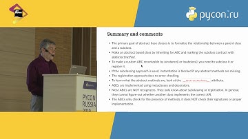 Raymond Hettinger «Build powerful, new data structures with Python