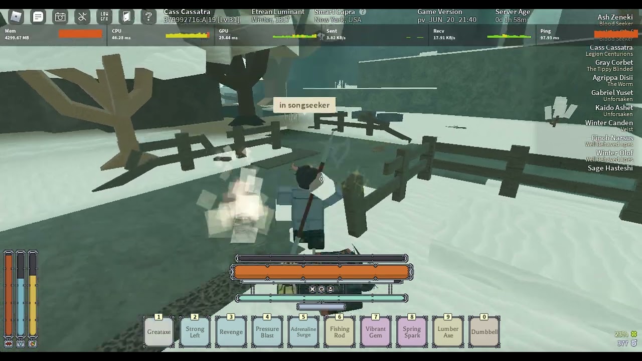 Deepwoken Knives Of ElyisWhalers At Songseeker Wilds YouTube