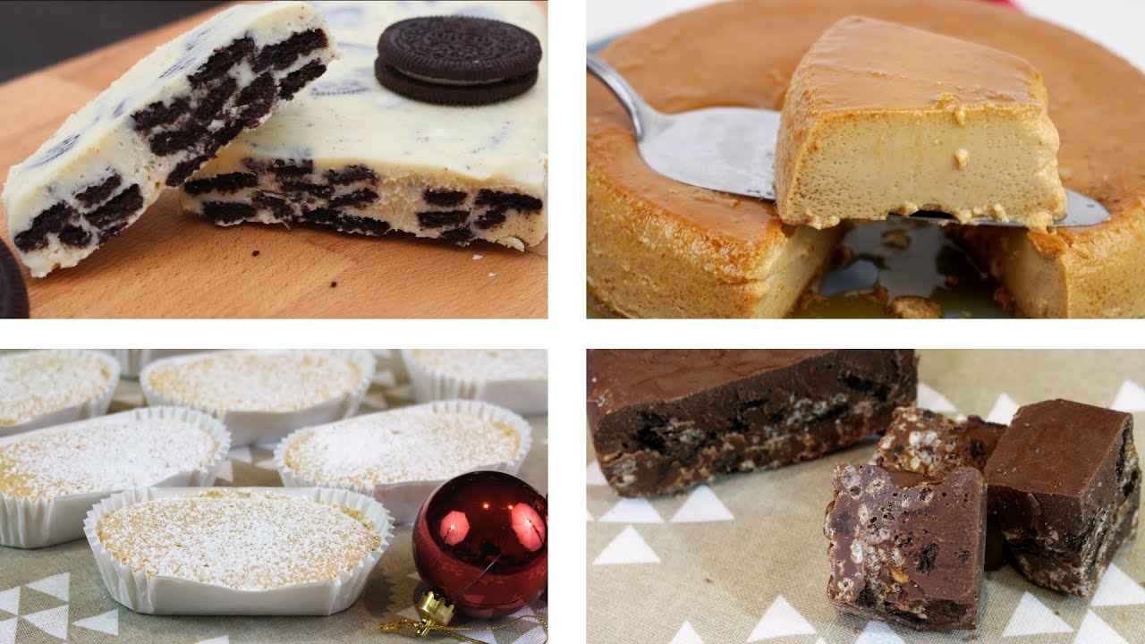 🎄🍫4 DULCES PARA NAVIDAD CON THERMOMIX🍫🎄 | Recopilatorio de postres navideños