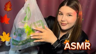 картинка: ASMR🧡Распаковка🍁Тихий голос/Шуршалки🍂#asmr #relax #asmrsounds #asmrvideo #распаковка 