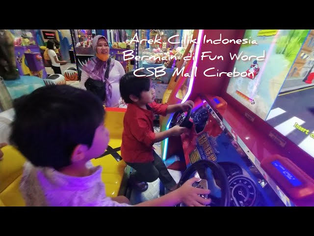 Arek Cilik Indonesia Bermain di Fun world CSB Mall Cirebon Jawa Barat class=