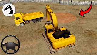Jogo de Caminhão Trator Escavadeira Desenho (Truck Tractor Excavator Android Gameplay) screenshot 4