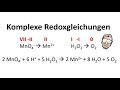 Komplexe Redoxgleichungen aufstellen - sauer & basisch | Chemie Endlich Verstehen