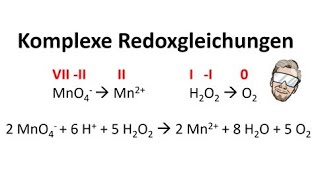 Komplexe Redoxgleichungen Aufstellen - Sauer Basisch Chemie Endlich Verstehen