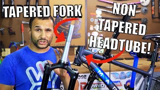 Tapered Fork on a Straight Headtube!