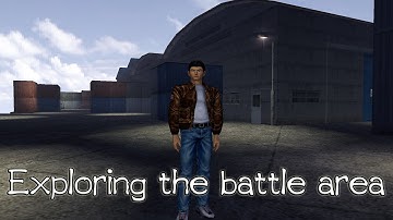 Shenmue - Exploring the 70 Person Free Battle area