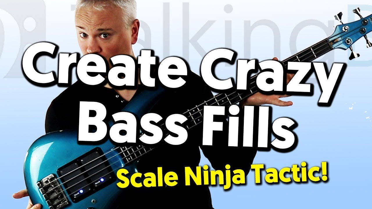 Create Crazy Bass Fills With This Scale Ninja Tactic! YouTube