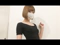 【胸ポチ】ノーブラでヒートテックを着てみた💕
