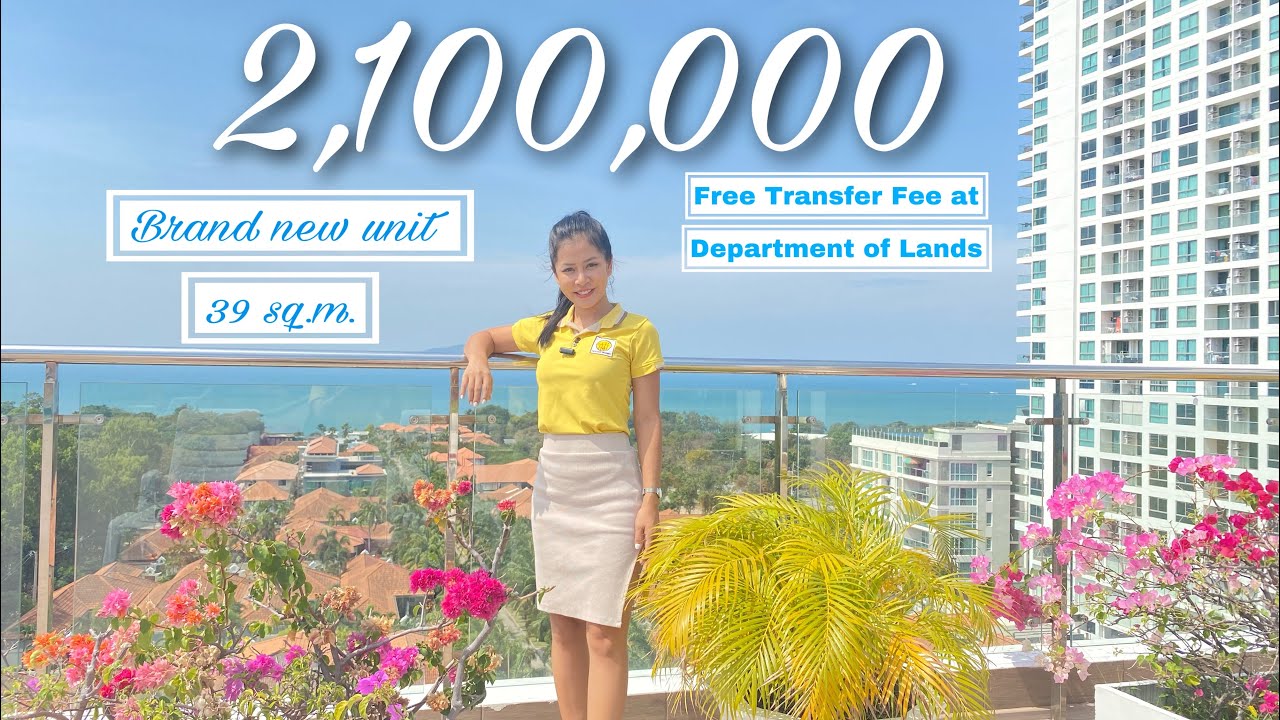 Sunset Boulevard Residence 2 Brand New unit under Thai quota for Sale with free transfer cost