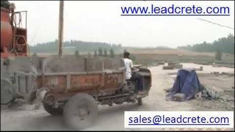 CLC foam concrete block production line