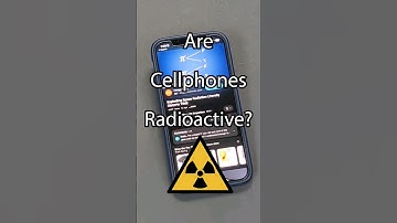 Are Cellphones RADIOACTIVE ☢️?