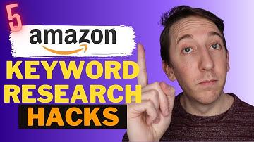 5 Amazon Keyword Research Hacks - Find the BEST keywords for your listing!