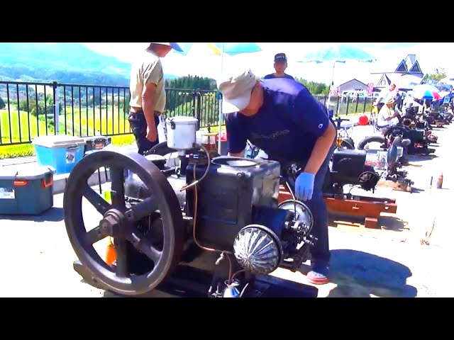 I got to start up the rare Yanmar [HB type] diesel engine! Gunma