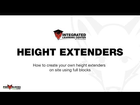 Fox Height Extenders