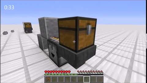 Minecraft | Redstone in 60 Seconds | Episode 1 | Trash Can