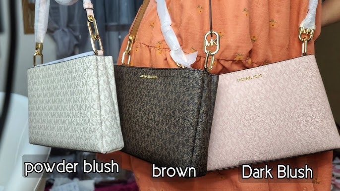 Michael Kors Ava medium & mini Ava Review and what's in my bag in the  colours black, Damson & cinder 
