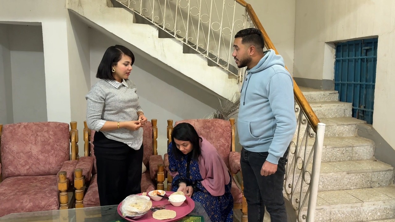 عزم اخته وقال لمراته تجهز فراخ ولقاها محضره جنبه ومش ! شوفوا عمل اى