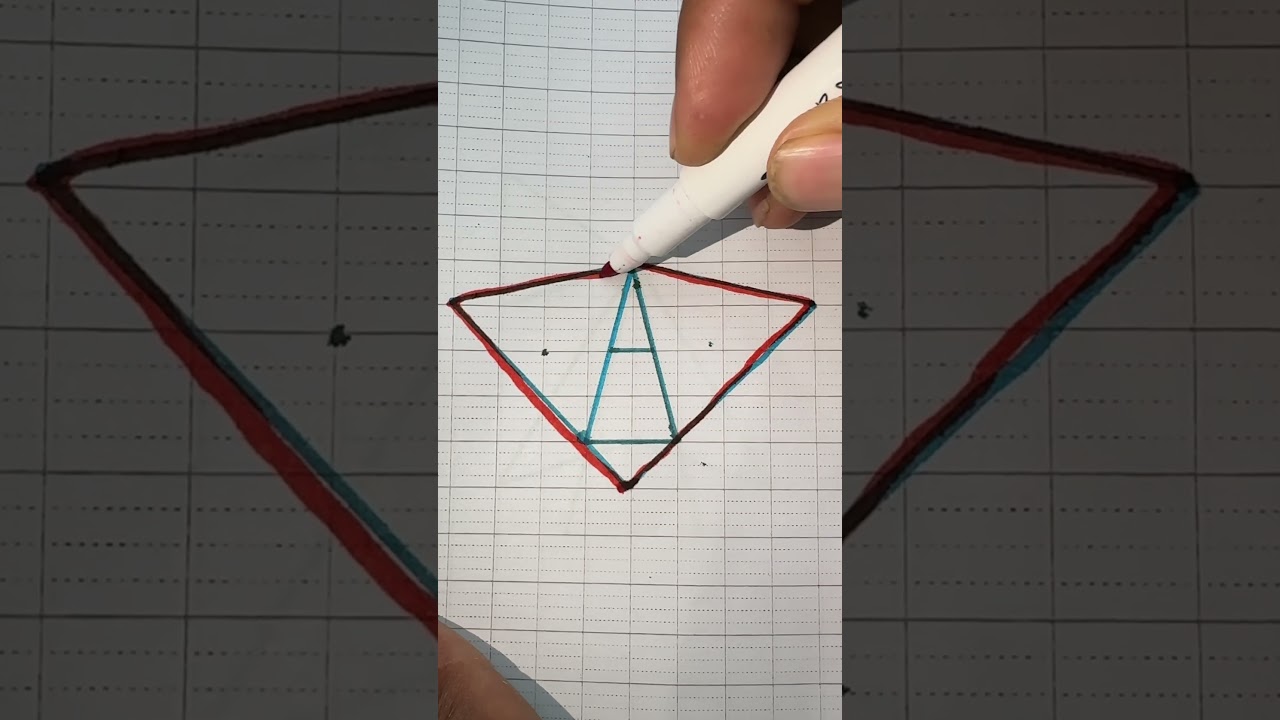One line drawing puzzle game challenge