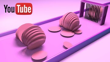 Cinema 4D Project : 3D Sphere Slice Cutting Loop