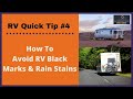 Prevent RV Black Marks &amp; Rain Stains