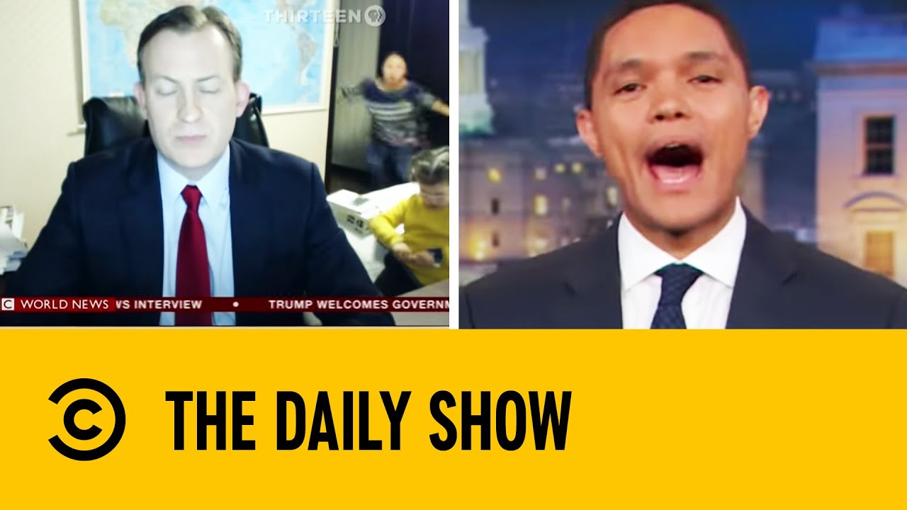 ⁣Trevor Noah On The Child Who Interrupted the BBC News Interview | The Daily Show With Trevor Noah