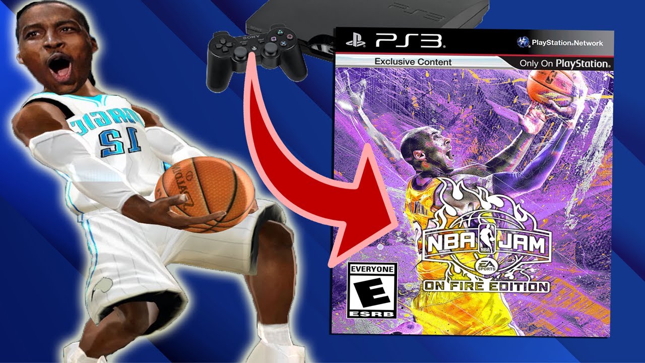 NBA JAM ON FIRE EDITION MOD PS3 🎮 ️ - YouTube