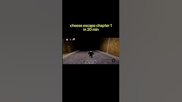 Cheese escape chapter 1 ending in 20 min