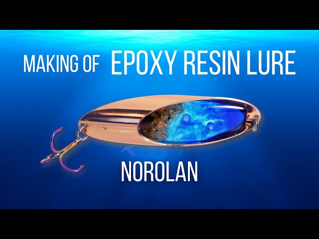 How to make unique epoxy resin fishing lure! Norolan Light Spoon