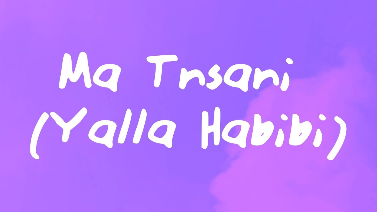 Vanco, Aya - Ma Tnsani (Yalla Habibi) Vanco, Aya - Ma Tnsani (Yalla Habibi)