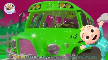 The Wheels on the Bus 120 Seconds Remix | Sound Variations Sing Along Music | Jollymix Kids TV