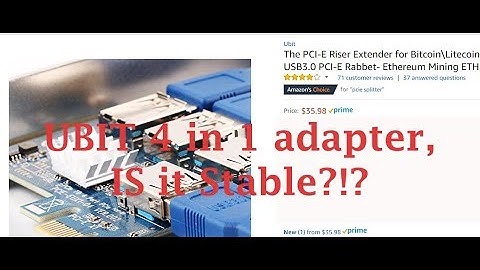 Ubit 4 in 1 adapter, Is it Stable?!?