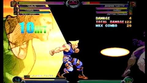 Mvc2 360 Guile 100% Combo (1 Meter)