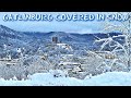 GATLINBURG COVERED IN SNOW 8- 10 Inches Of Snow 33,000 Without Power