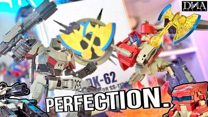 THE PERFECT UPGRADE?! DNA DK-62 Kit FIXES Studio Series TF ONE Optimus & Megatron! [Tele Unbox 108]